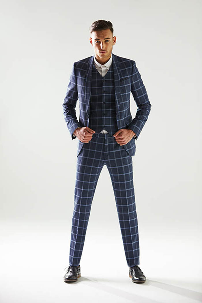 Traje Check Suit